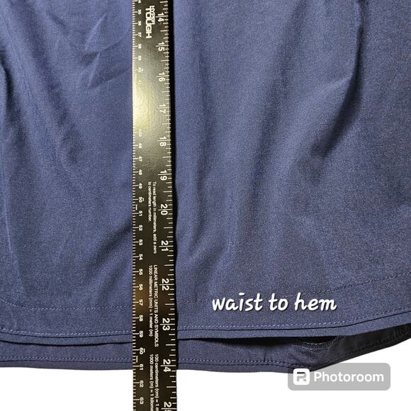 Lands' End Navy Quick Dry Plus Size 26W 11" Swim Shorts #50598 - Picture 8 of 11